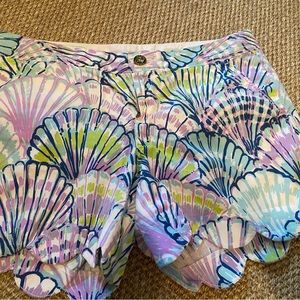 Lilly Pulitzer The Buttercup Shorts 6 EUC